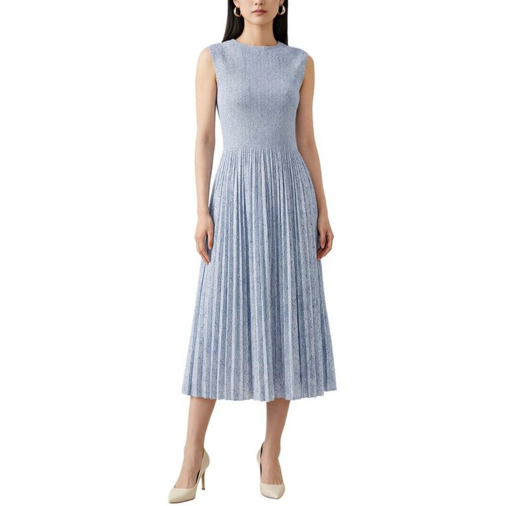 Linda Charm Womens  Sleeveless Midi Dress